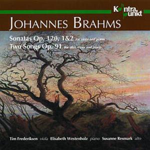 CD Shop - BRAHMS, JOHANNES SONATAS OP.120/TWO SONGS