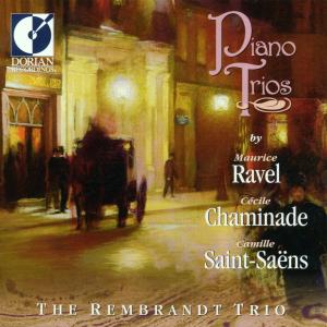 CD Shop - RAVEL/CHAMINADE/SAINT SAE PIANO TRIOS