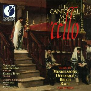 CD Shop - MENDELSSOHN/OFFENBACH/BRU CANTORIAL VOICE OF CELLO