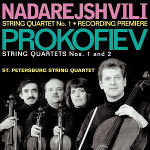 CD Shop - NADAREJSHVILI/PROKOFIEV STRING QUARTETS NO.1&2