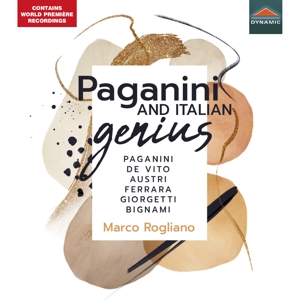 CD Shop - ROGLIANO, MARCO PAGANINI AND ITALIAN GENIUS