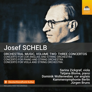 CD Shop - BLOME, TATJANA / SARINA Z JOSEF SCHELB: ORCHESTRAL MUSIC, VOLUME TWO (THREE CONCE