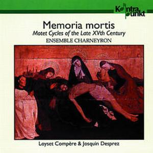 CD Shop - COMPERE/DESPREZ MEMORIA MORTIS