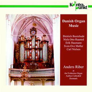 CD Shop - RIBER, ANDERS DANISH ORGAN MUSIC