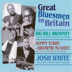CD Shop - BROONZY/MCGHEE/WHITE GREAT BLUESMEN IN BRITAIN