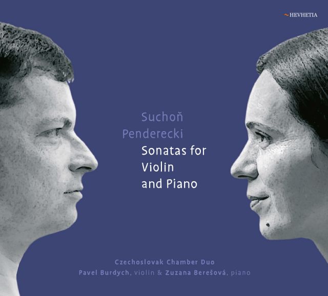 CD Shop - CZECHOSLOVAK CHAMBER DUO SUCHON / PENDERECKI - SONATAS FOR VIOLIN AND PIANO