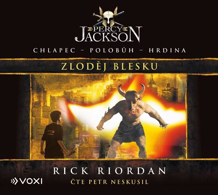 CD Shop - RIORDAN RICK PERCY JACKSON - ZLODEJ BLESKU (MP3-CD)