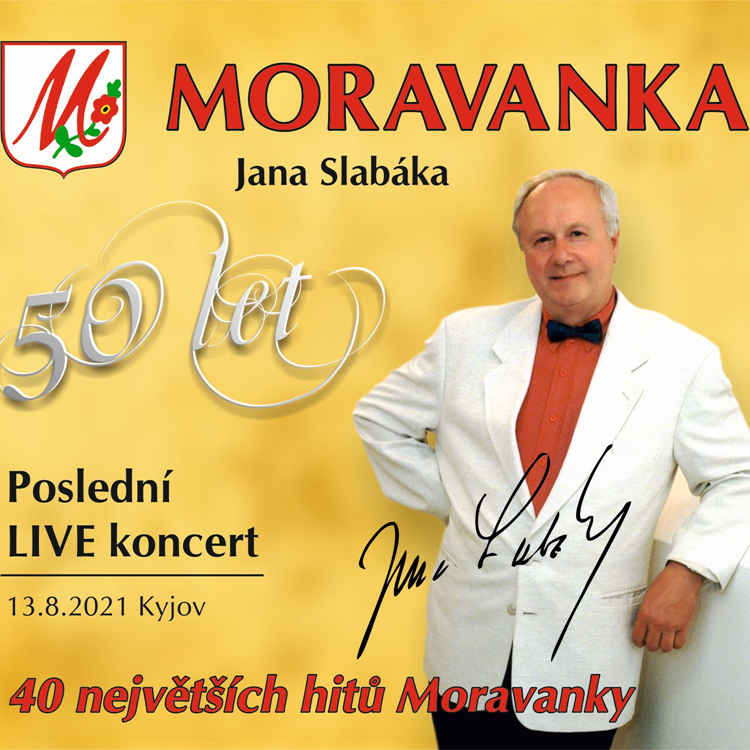 CD Shop - MORAVANKA JANA SLABAKA POSLEDNI LIVE KONCERT