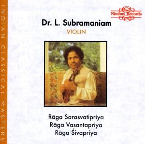 CD Shop - SUBRAMANIAM, L. -DR.- RAGAS SARASVATIPRIYA