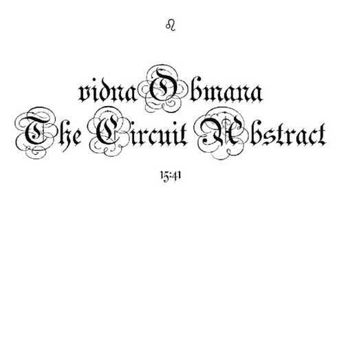 CD Shop - VIDNA OBMANA CIRCUIT ABSTRACT