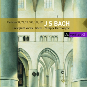 CD Shop - BACH, JOHANN SEBASTIAN CANTATAS BWV39,73,93,105,