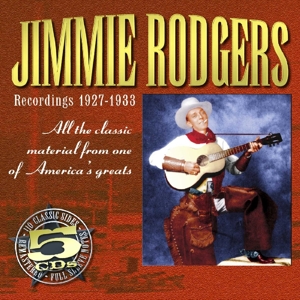 CD Shop - RODGERS, JIMMIE RECORDINGS 1927-1933