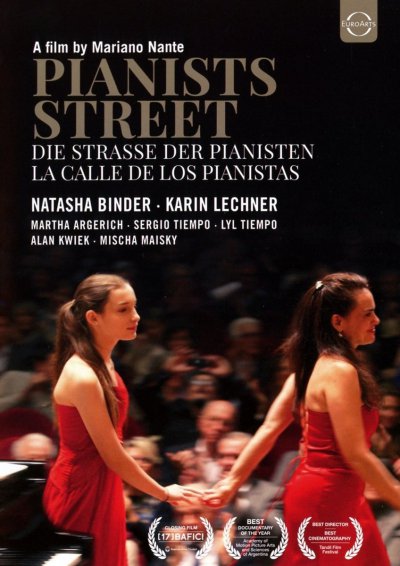 CD Shop - ARGRICH, MARTHA/KARIN LECHNER/LYL & SERGIO TIEMPO PIANISTS STREET - LA CALLE DE LOS PIANISTAS (DVD)
