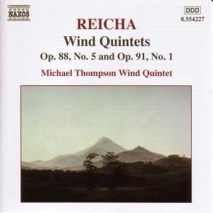 CD Shop - REICHA, A. WIND QUINTETS OP.88 NO.5
