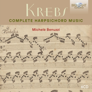 CD Shop - BENUZZI, MICHELE KREBS: COMPLETE HARPSICHORD MUSIC