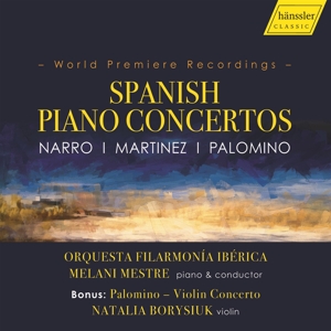 CD Shop - MESTRE, M. SPANISH PIANO CONCERTOS