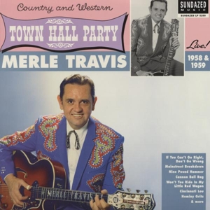 CD Shop - TRAVIS, MERLE LIVE AT TOWN HALL 58/59