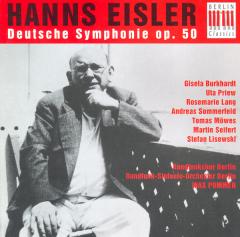 CD Shop - EISLER, H. DEUTSCHE SINFONIE OP.50