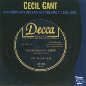 CD Shop - GANT, CECIL COMPLETE RECORDINGS 7