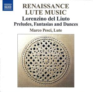 CD Shop - PESCI, MARCO RENAISSANCE LUTE MUSIC