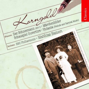 CD Shop - KORNGOLD, E.W. SCHAUSPIEL OVERTURE/MARCH