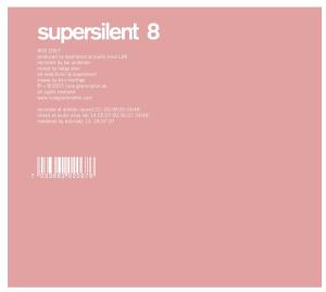 CD Shop - SUPERSILENT SUPERSILENT 8