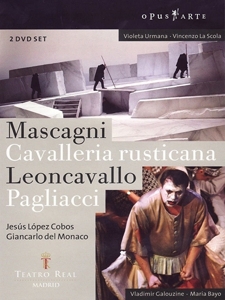 CD Shop - MASCAGNI & LEONCAVALLO CAVALLERIA RUSTICANA/PAGL