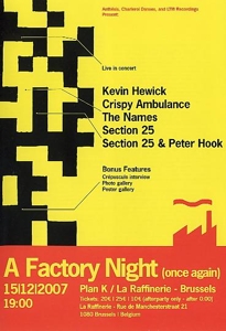 CD Shop - V/A A FACTORY NIGHT (ONCE AGAIN)