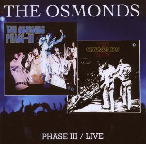 CD Shop - OSMONDS PHASE III/LIVE