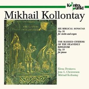 CD Shop - KOLLONTAY, MIKHAIL SIX BIBLICAL SONATAS