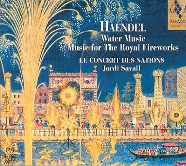CD Shop - HANDEL, G.F. WATER MUSIC/MUSIC FOR THE ROYAL FIREWORKS