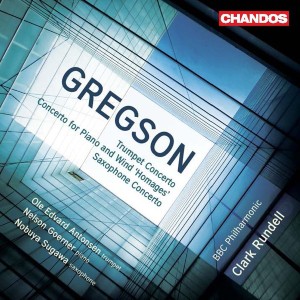 CD Shop - GREGSON, E. TRUMPET CONCERTO/SAXOPHONE CONCERTO