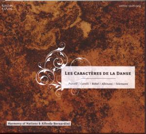 CD Shop - PURCELL/CORELLI LES CARACTERES DE LA DANSE