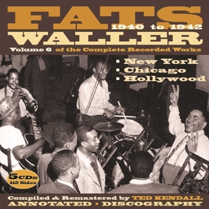 CD Shop - WALLER, FATS VOLUME 6 - COMPLETE RECORDINGS