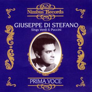 CD Shop - STEFANO, GIUSEPPE DI SINGS VERDI & PUCCINI