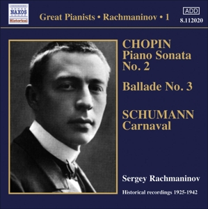 CD Shop - CHOPIN/SCHUMANN SOLO PIANO REC.VOL.1