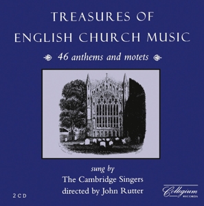 CD Shop - CAMBRIDGE SINGERS TREASURES OF ENGLISH CHURCH MUSIC