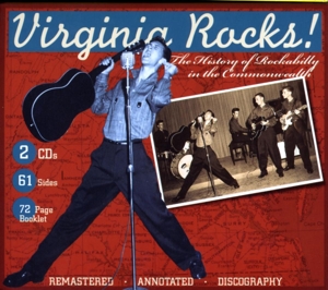 CD Shop - V/A VIRGINIA ROCKS -HISTORY OF ROCKABILLY