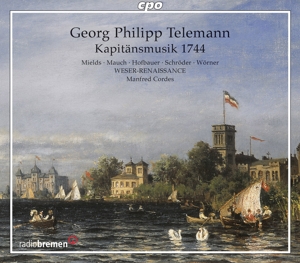 CD Shop - TELEMANN, G.P. KAPITANSMUSIK 1744 TVWV 15:15