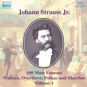 CD Shop - STRAUSS, JOHANN -JR- 100 MOST FAMOUS VOL.1