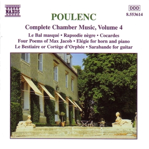 CD Shop - POULENC, F. CHAMBER MUSIC 4