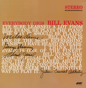 CD Shop - EVANS, BILL EVERYBODY DIGS BILL EVANS