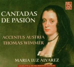 CD Shop - ALVAREZ, MARIA LUZ CANTADAS DE PASION