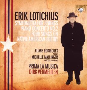 CD Shop - LOTICHIUS, E. SYMFONIETTA FOR STRINGS, PIANO CONCERTO NO.2