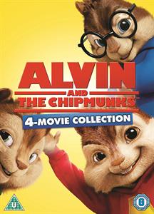 CD Shop - MOVIE ALVIN AND THE CHIPMUNKS 1-4