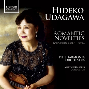 CD Shop - UDAGAWA, HIDEKO ROMANTIC NOVELTIES FOR VIOLIN & ORCHESTRA
