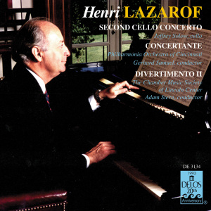 CD Shop - LAZAROF, H. CELLO CONCERTOS