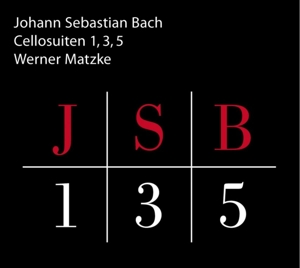 CD Shop - BACH, JOHANN SEBASTIAN CELLO SUITES 1,3,5