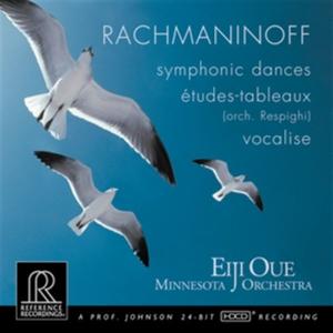CD Shop - RACHMANINOV, S. SYMPHONIC DANCES/ VOCALISE/ ETUDES-TABLEAUX