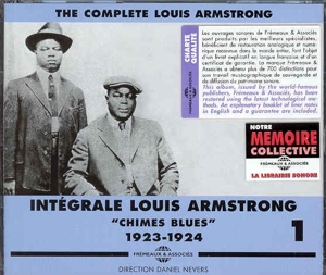 CD Shop - ARMSTRONG, LOUIS CHIMES BLUES 1923-1924 ..